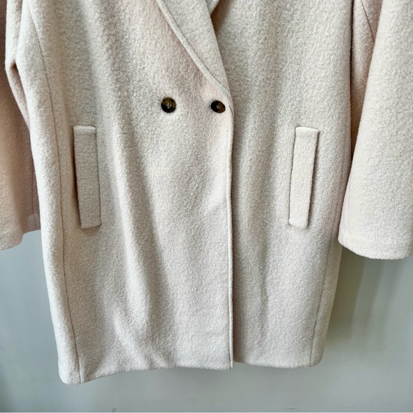 J.Crew New Daphne Double-Breasted Cream White Coat 22W - Picture 3 of 8